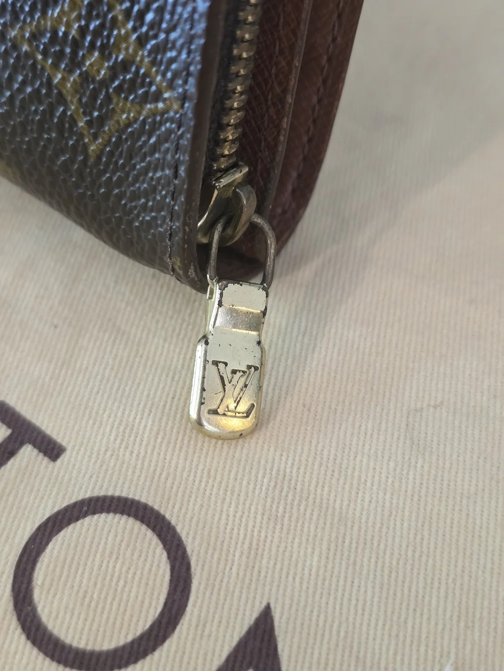 Vintage Louis Vuitton Monogram Compact Wallet